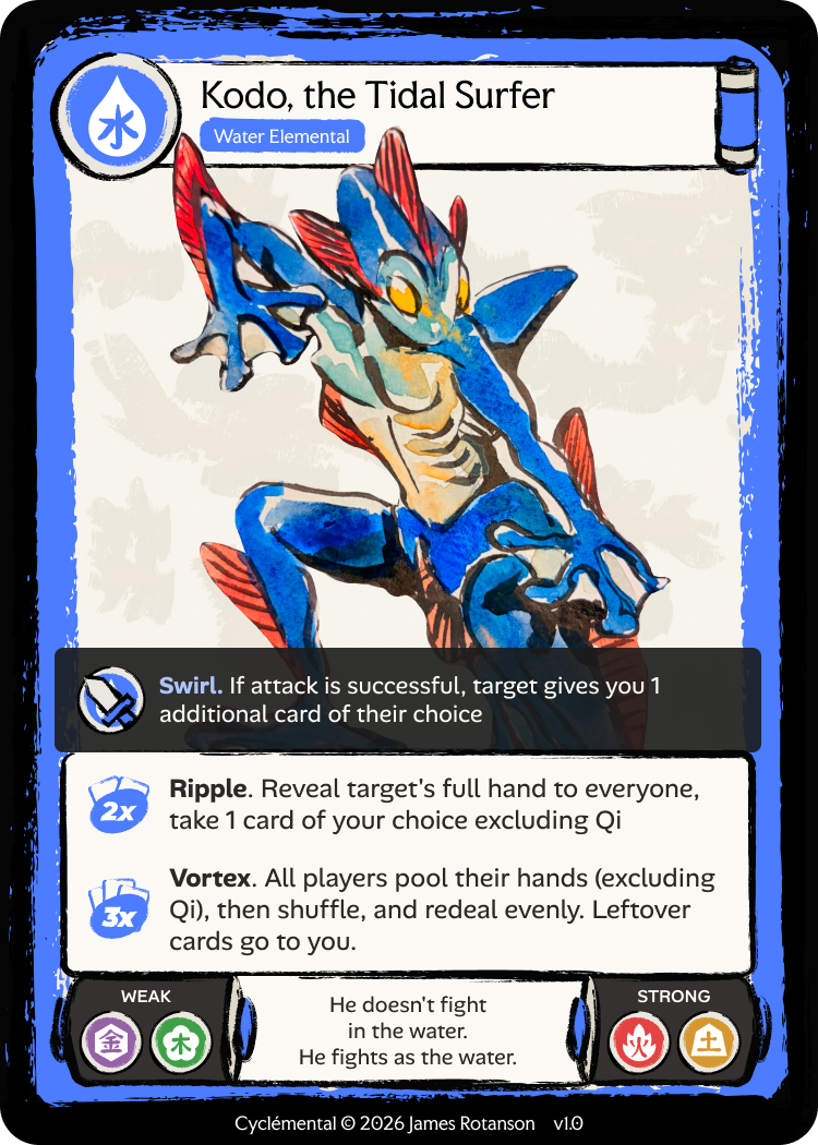 Kodo — Water Elemental